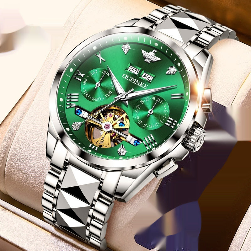 Orologio da uomo impermeabile automatico meccanico Tide