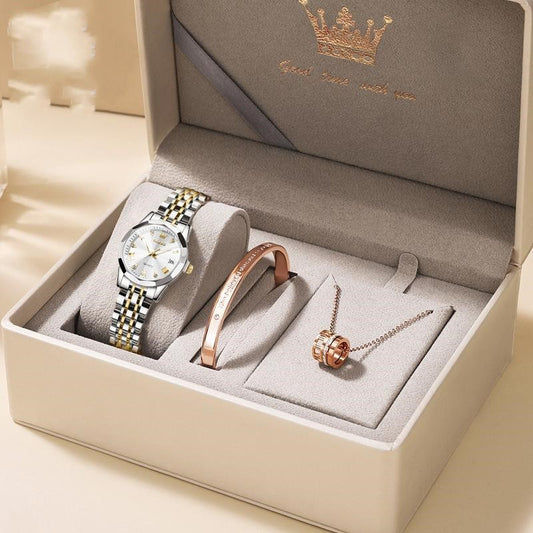 Orologio da donna al quarzo in confezione regalo