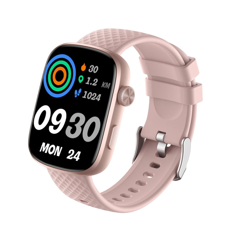 Smart Watch Bluetooth con chiamata e schermo HD da 1,95 pollici, monitoraggio della frequenza cardiaca, SpO2 e del sonno.