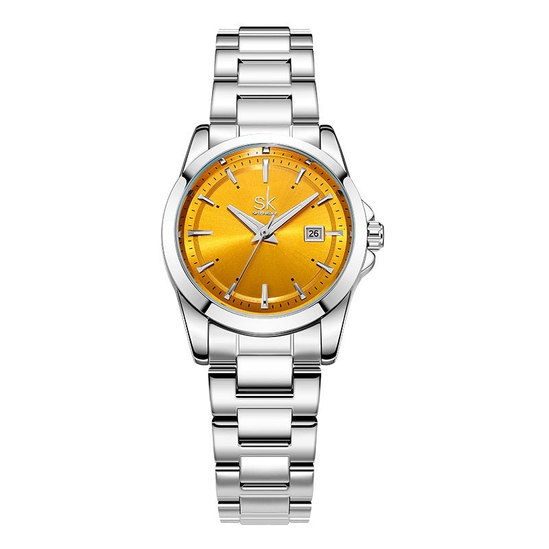 Orologio da donna in acciaio inossidabile di alta qualità impermeabile
