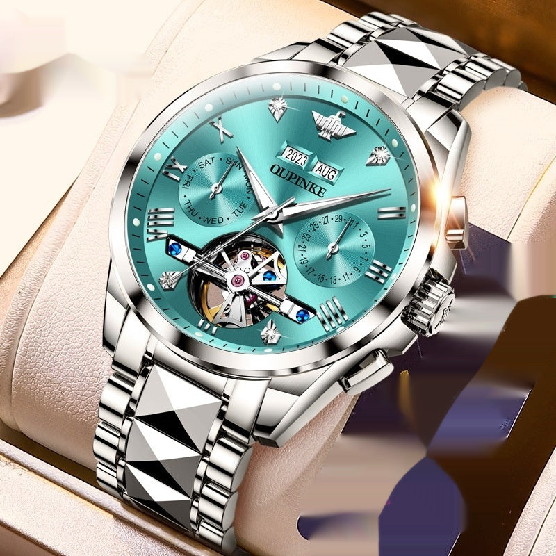 Orologio da uomo impermeabile automatico meccanico Tide