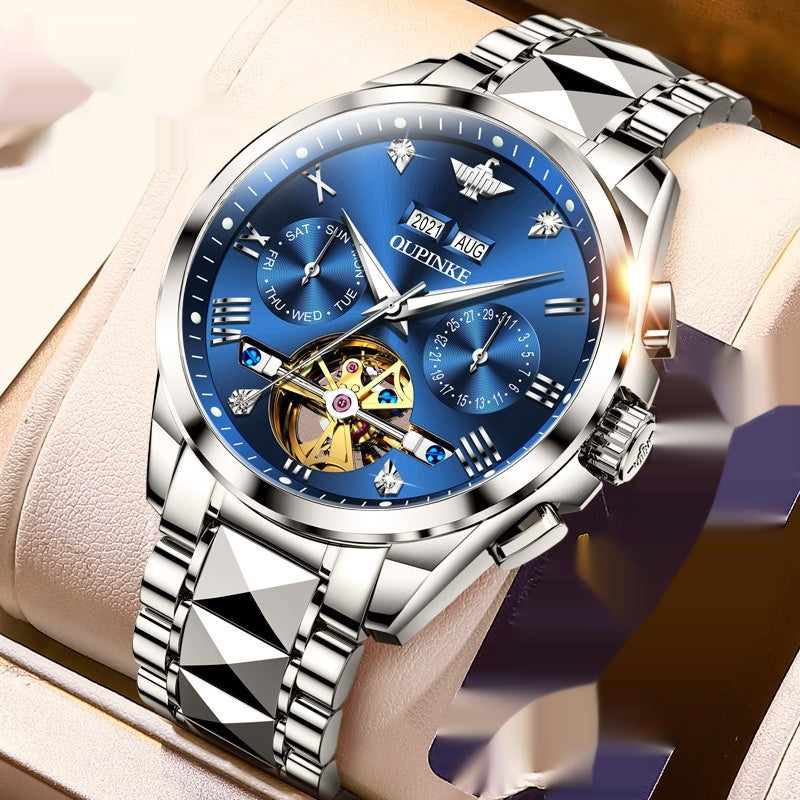 Orologio da uomo impermeabile automatico meccanico Tide