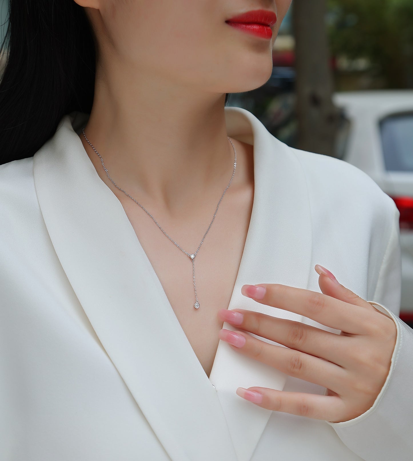 Tassel - Un ciondolo con diamanti alla moda e lussuoso