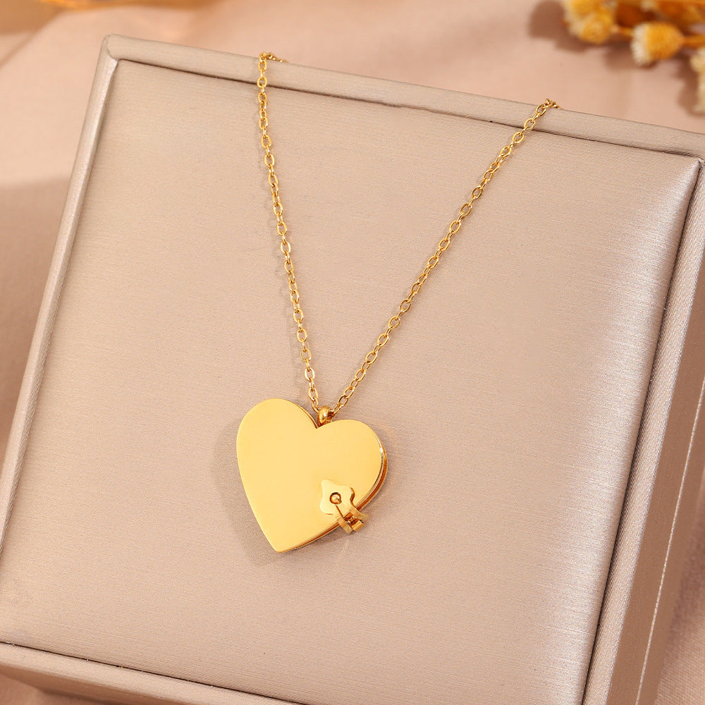 Collana Love Titanium Steel per donna