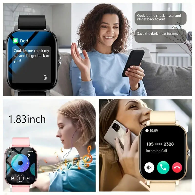 Nuovi smartwatch con avvisi sui messaggi, risposta alle chiamate