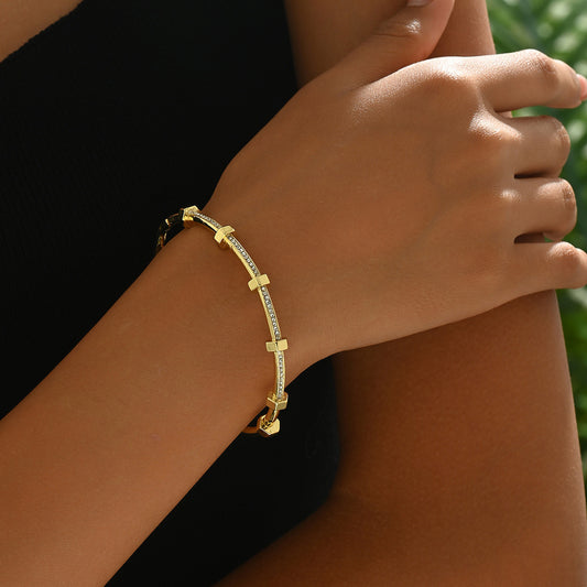 Bracciale da donna semplice e fresco in stile Mori giapponese e coreano