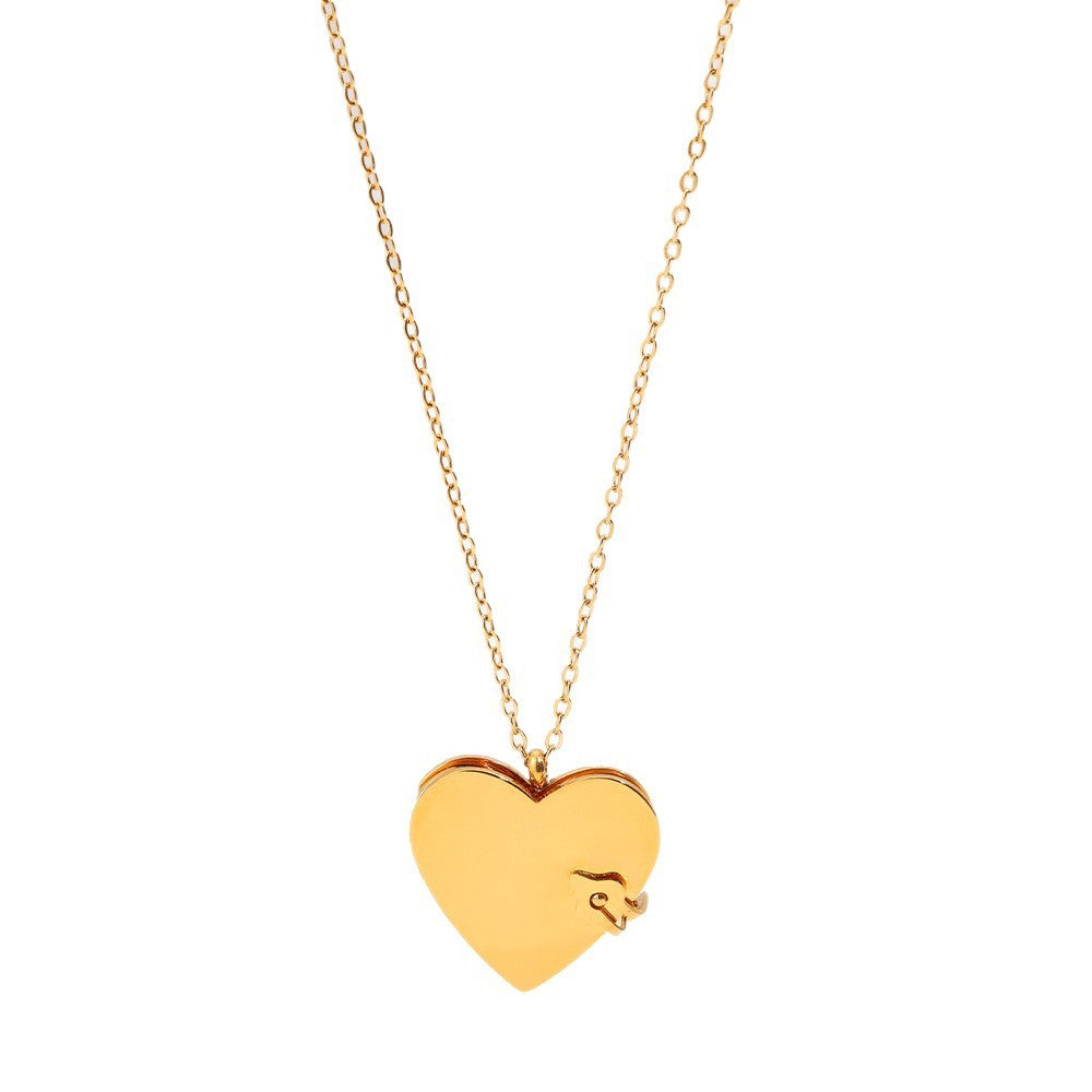 Collana Love Titanium Steel per donna